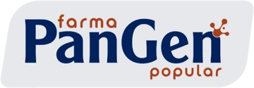 Logomarca Farma PanGen, criada pela Nucleous